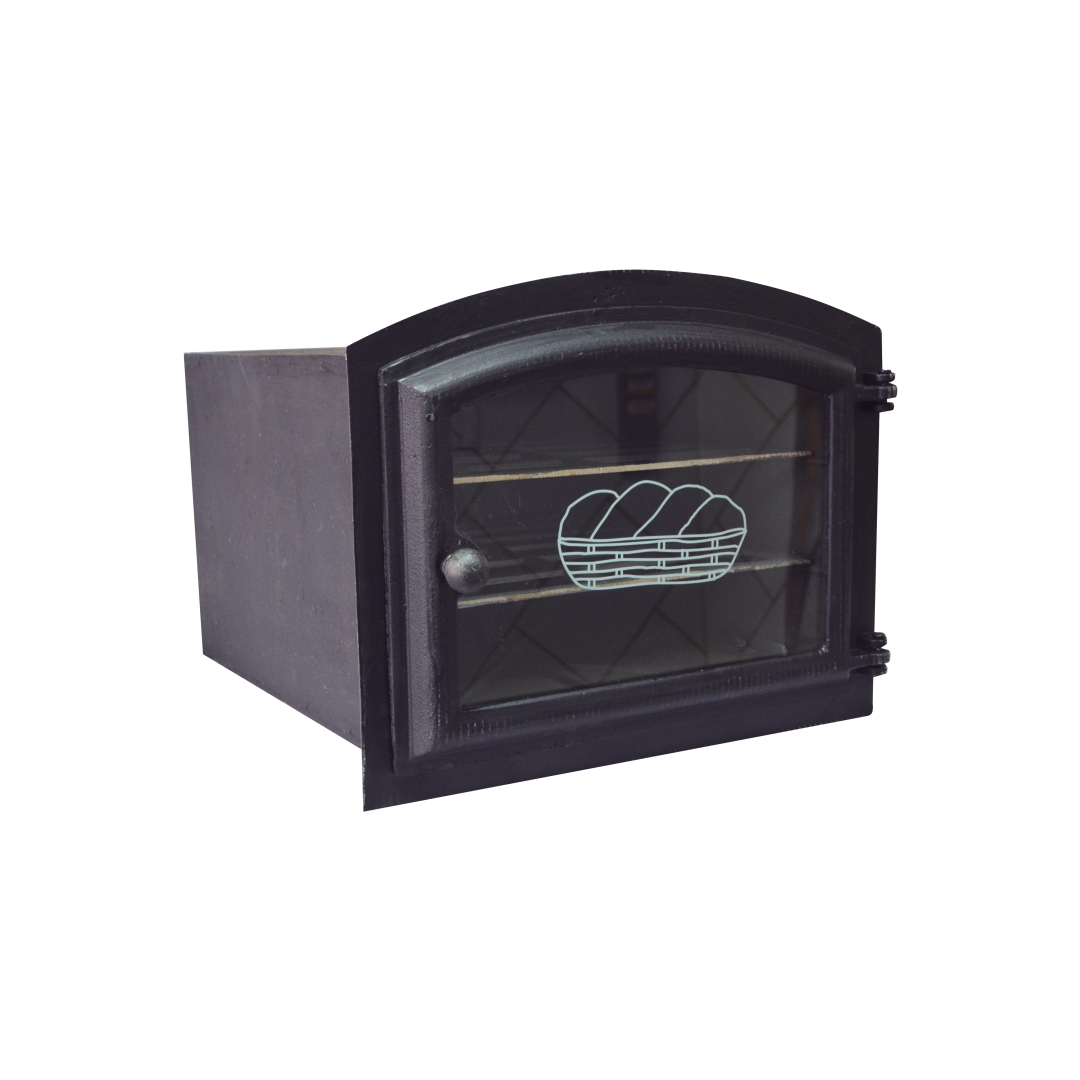 FORNO FERRO TAMPA VIDRO P