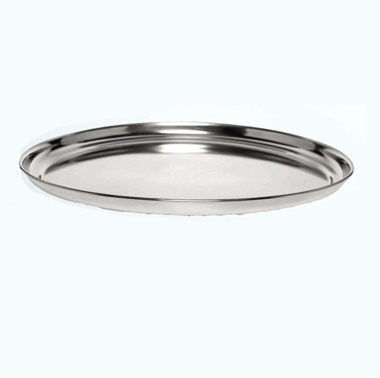 BANDEJA REDONDA INOX 40CM WELLMIX