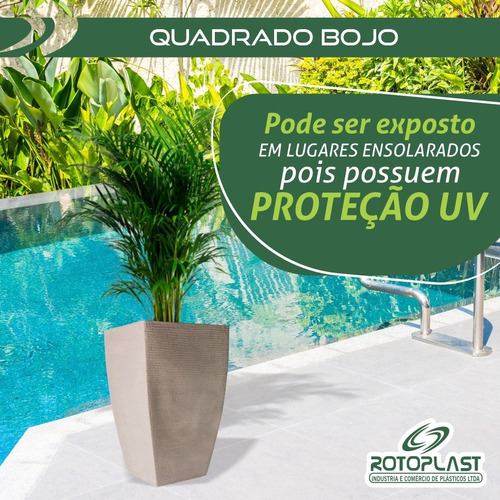 VASO QUADRADO BOJO 1 30X40CM ROTOPLAST