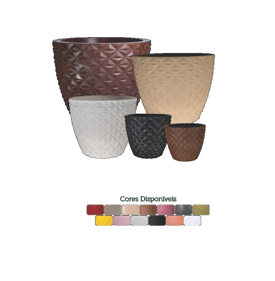 VASO COLUNA BERLIAN P 31X40CM ROTOPLAST